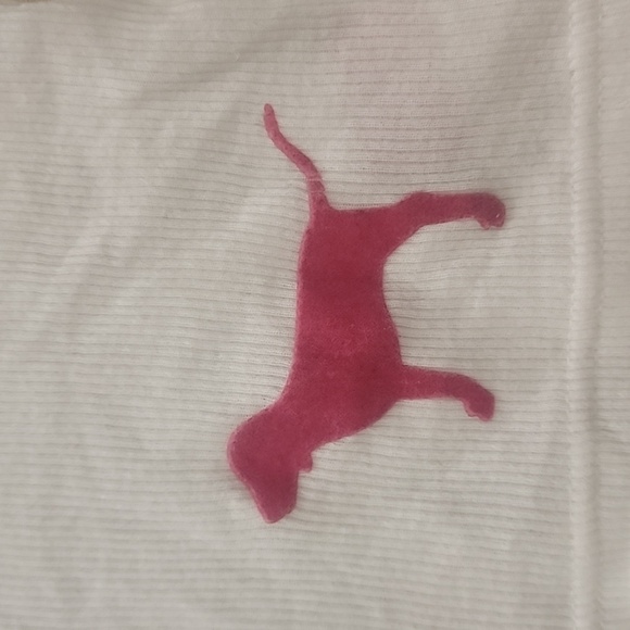 Y2K VS Pink Logo Racerback Tank. Size: S - Picture 2 of 7